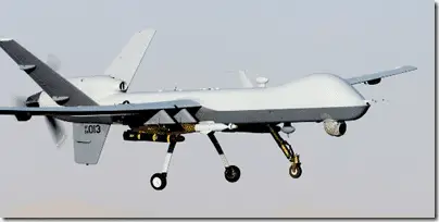military drones work